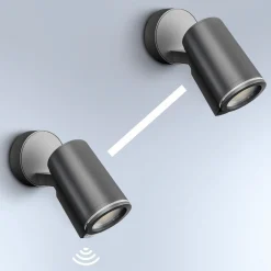 STEINEL One S -kohdevalaisin ulos, antrasiitti, IP44