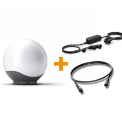 STEINEL Sphera C -aloitussarja, valkoinen/antrasiitti, 30 cm, RGBWW, IP65