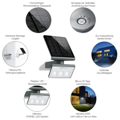 STEINEL XSolar L-S Professional LED-anturivalaisin