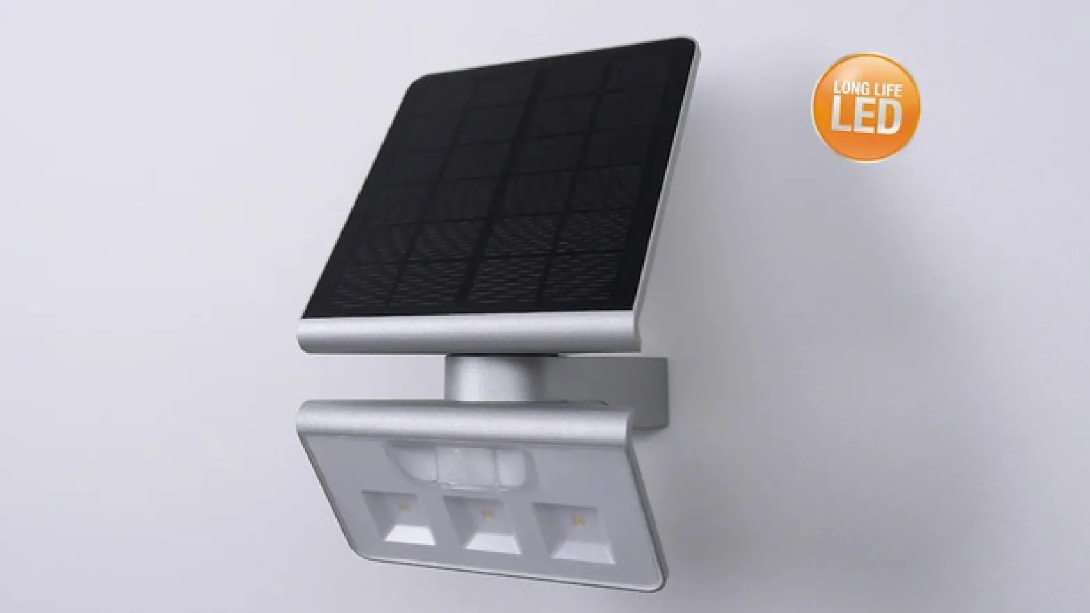 STEINEL XSolar Stand -LED-aurinkovalaisin hopea
