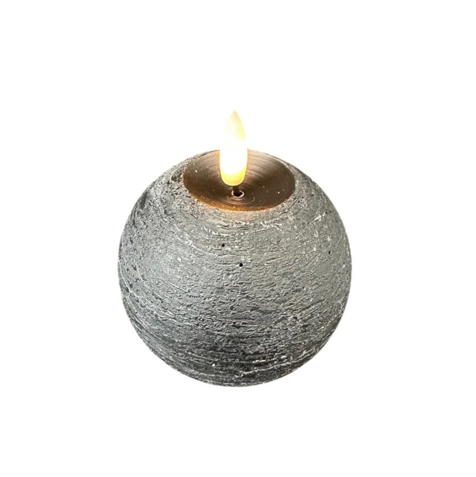 STERNTALER LED-vahakynttilä, musta, korkeus 9 cm, pallo, paristo