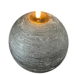STERNTALER LED-vahakynttilä, musta Korkeus 13 cm Pallo Paristo