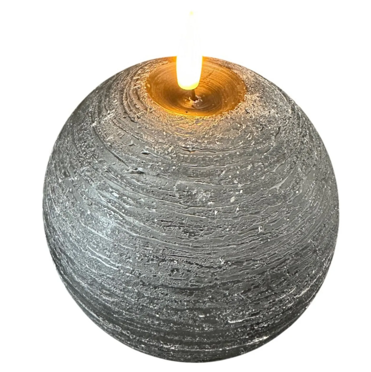 STERNTALER LED-vahakynttilä, musta Korkeus 13 cm Pallo Paristo