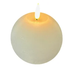 STERNTALER LED-vahakynttilä, valkoinen, korkeus 11 cm, pallo, paristo