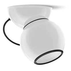 Stilnovo Gravitino LED-kattovalaisin, kääntyvä, valkoinen
