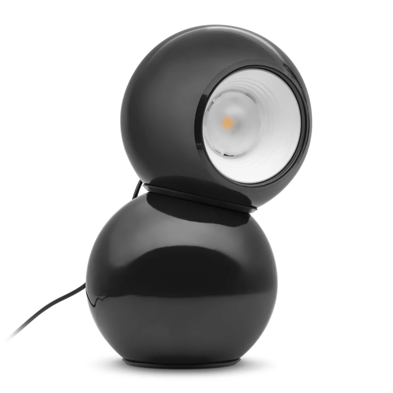 Stilnovo Gravitino LED-pöytälamppu, magneetti, musta