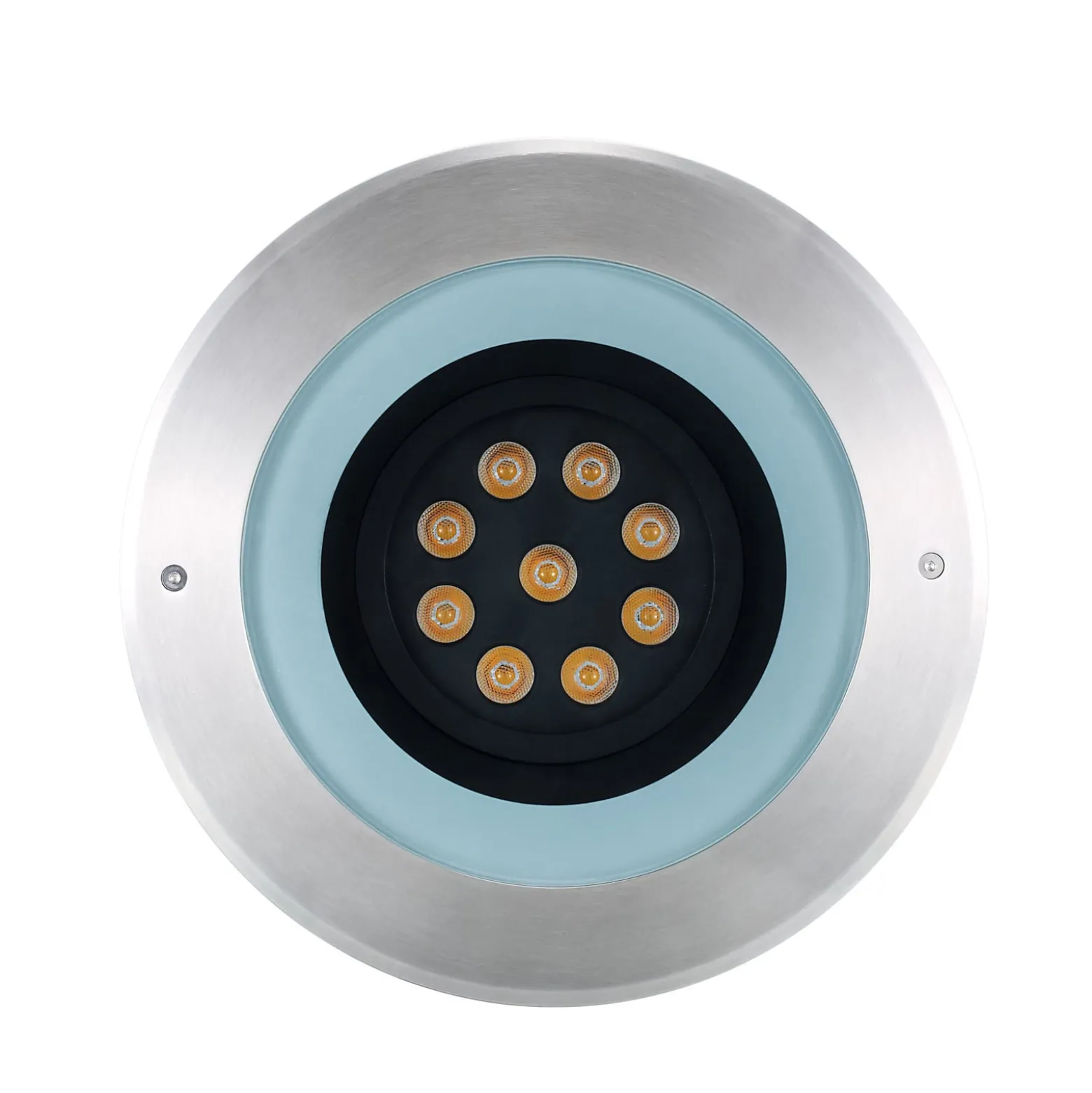 Sylvania LED upotettu lattiavalaisin Interrata L, Ø 26 cm, IP65