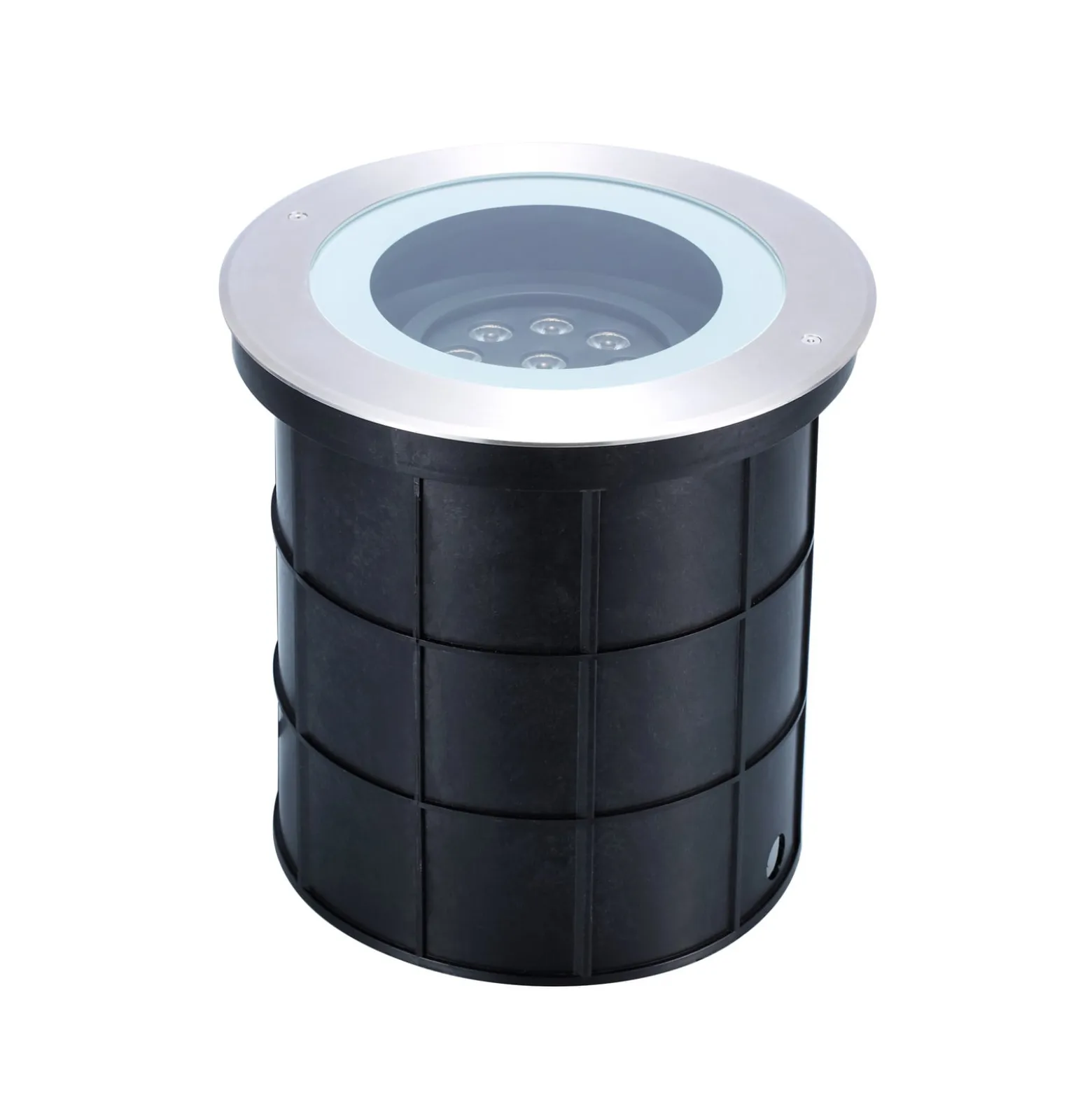 Sylvania LED upotettu lattiavalaisin Interrata L, Ø 26 cm, IP65