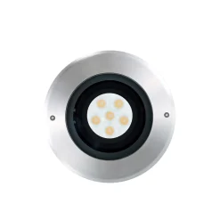 Sylvania LED upotettu lattiavalaisin Interrata M, Ø 20 cm, IP65