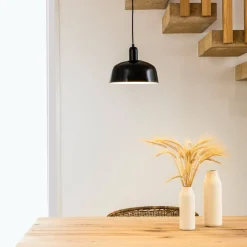Tatawin riippuvalaisin, musta, lasia, Ø 18,4 cm