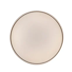 TAVOLI-LED-kattovalaisin, beige, Ø 39 cm, metalli, CCT, himmennettävä