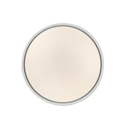 TAVOLI-LED-kattovalaisin, valkoinen, Ø 29 cm, metalli, CCT, himmennettävä
