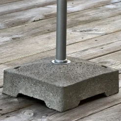 Terassivalaisin Lucca, harmaa, korkeus 59 cm, metalli, IP44
