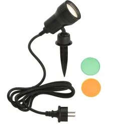 Terra LED-maapistevalaisin, jossa on värisuodatin