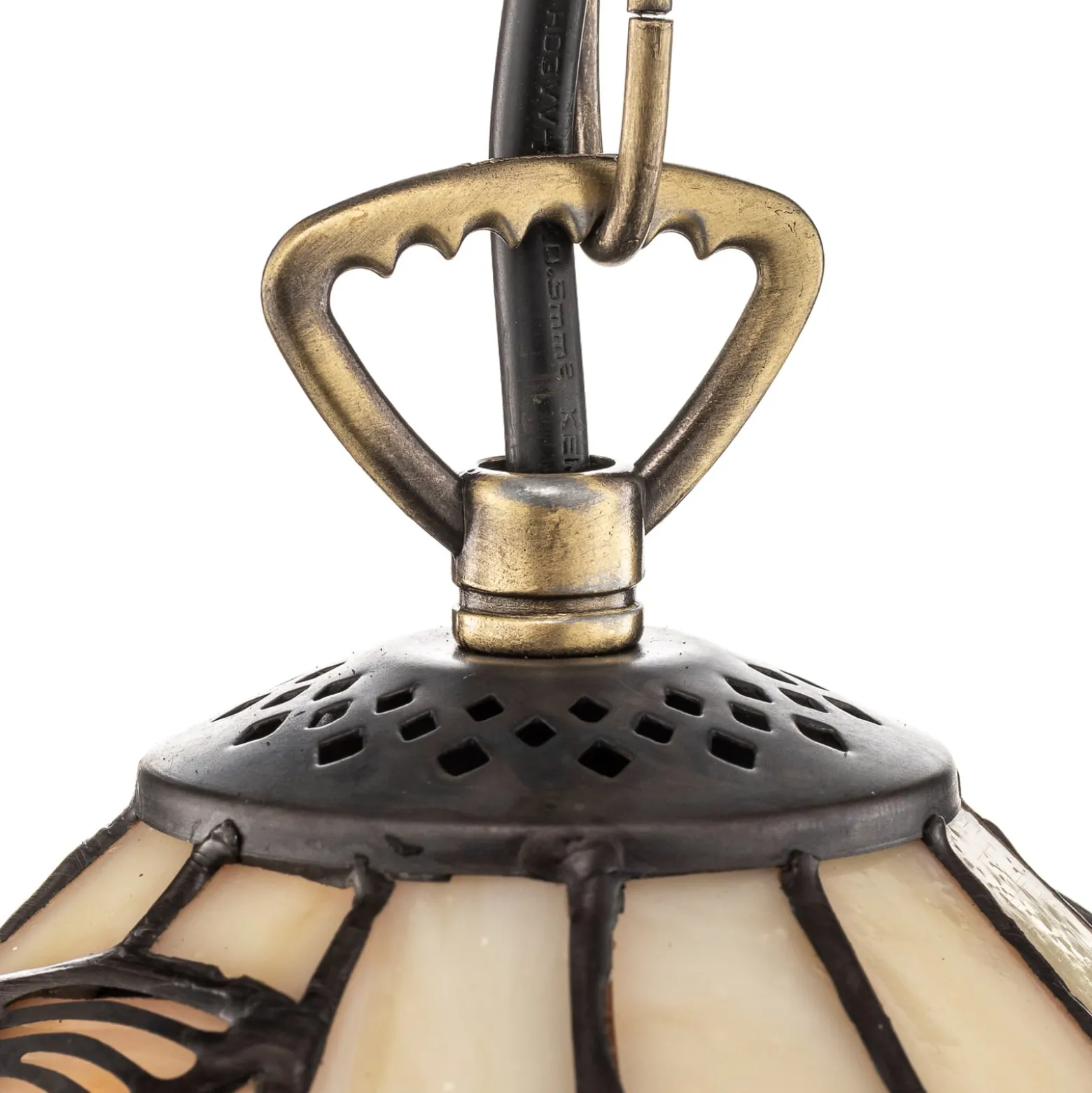 Tiffany-tyylinen riippuvalaisin COLIBRI
