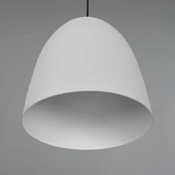 Tilda-riippuvalo yksilamppuinen, harmaa, Ø 25 cm