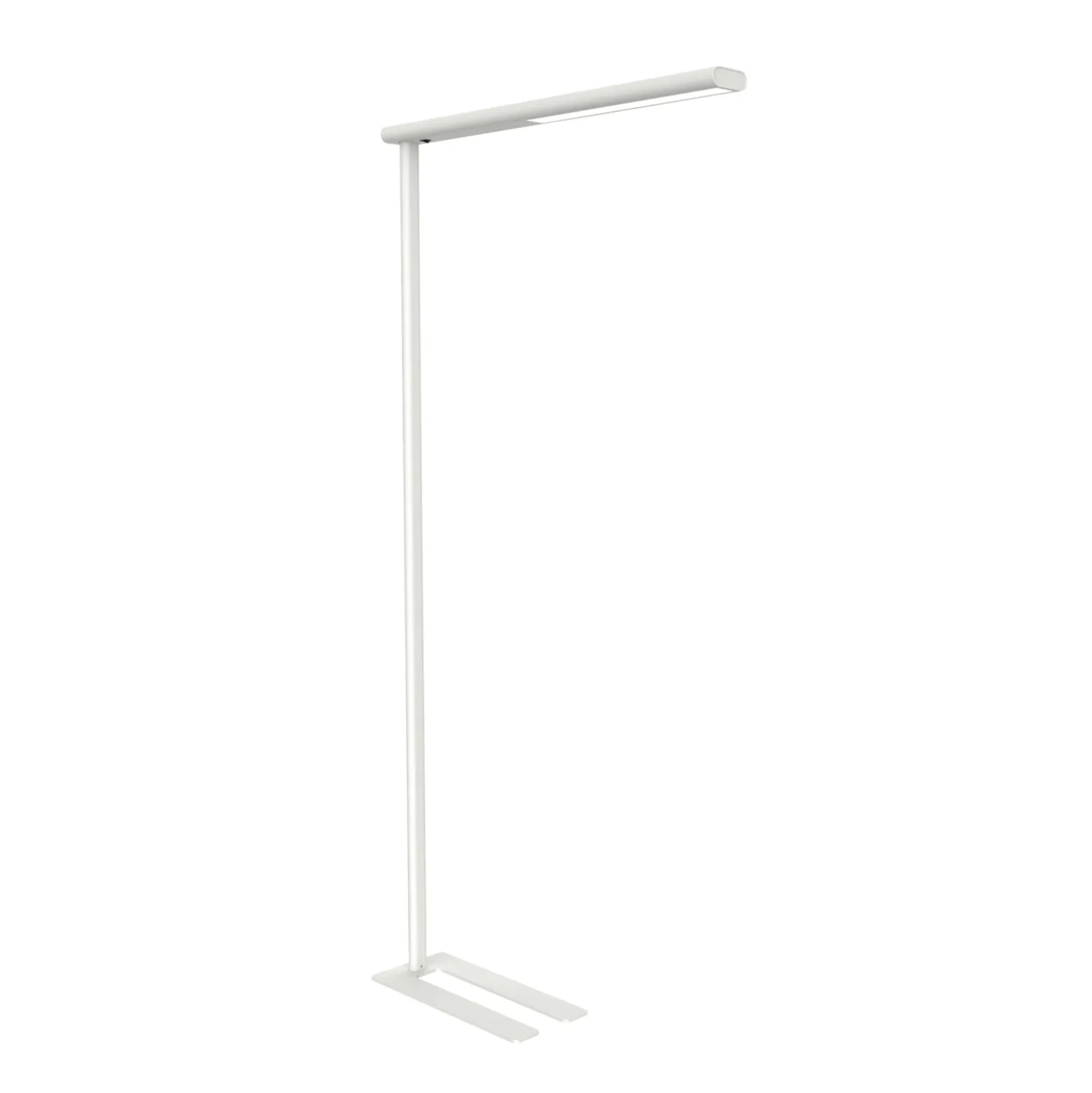 Toimiston LED-lattiavalaisin MAULjet, valkoinen, korkeus 195 cm