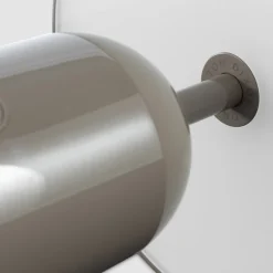 Tom Dixon Akku-pöytälamppu BELL PORTABLE, taupe, 28 cm IP44
