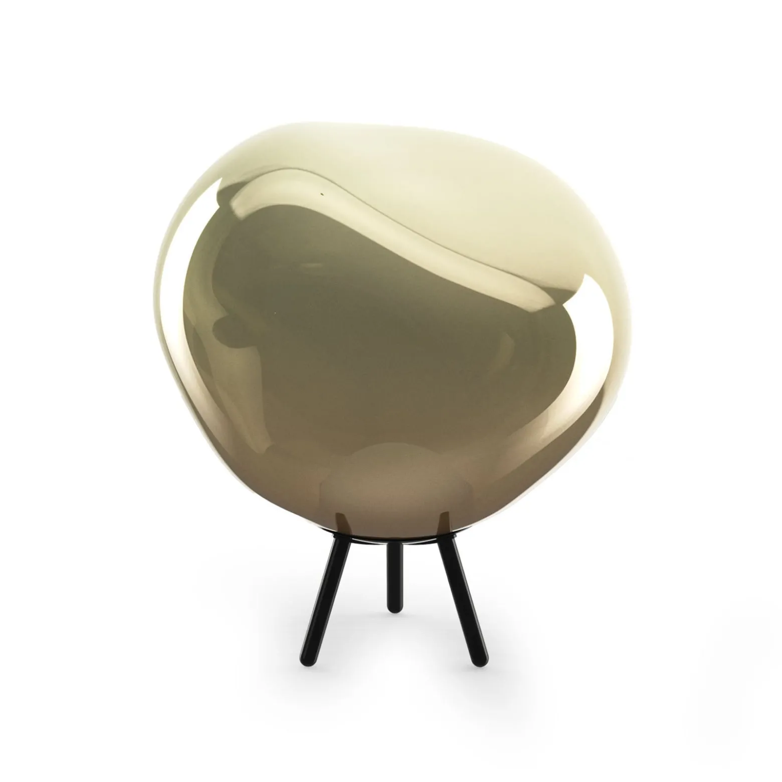 Tom Dixon LED-akkuinen terassilamppu Melt large, pronssinvärinen