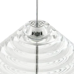 Tom Dixon LED-riippuvalaisin Press Cone, kirkas, Ø 34 cm, 927