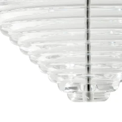 Tom Dixon LED-riippuvalaisin Press Cone, kirkas, Ø 34 cm, 927