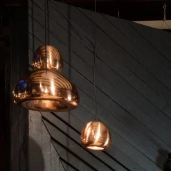 Tom Dixon LED-riippuvalaisin Void mini, kupari