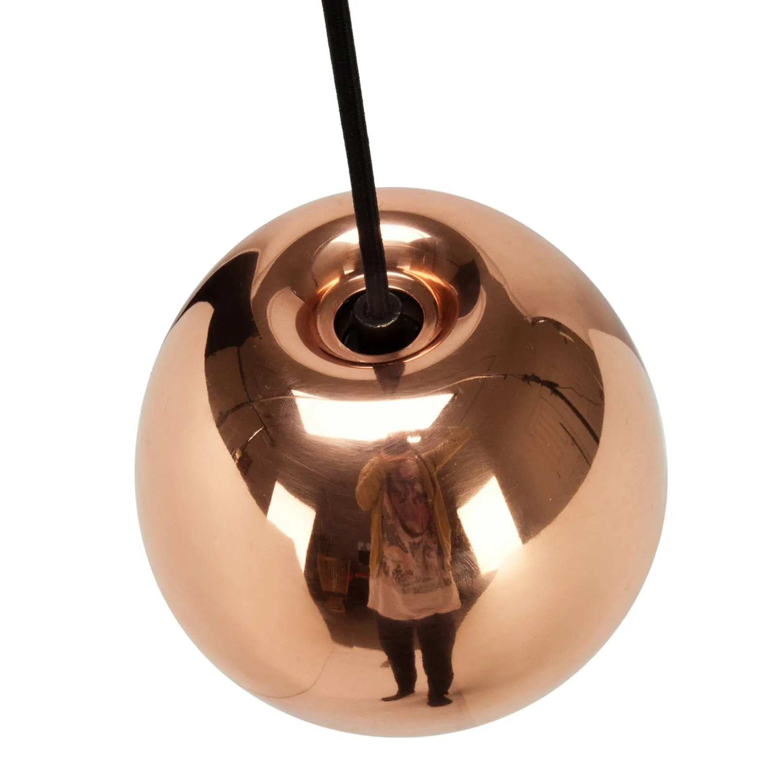 Tom Dixon LED-riippuvalaisin Void mini, kupari