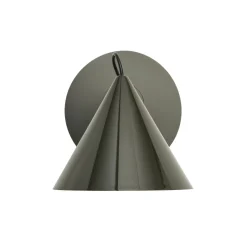 Tom Dixon LED-seinävalaisin Pose, vihreä, 21 cm, muovi