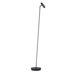 Tom Pro LED-lattiavalaisin, musta, 1-valo, CCT, himmennin
