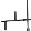 Trevo 6 All Black -riippuvalaisin, metalli, musta, GU10