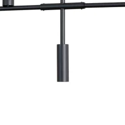 Trevo 6 All Black -riippuvalaisin, metalli, musta, GU10