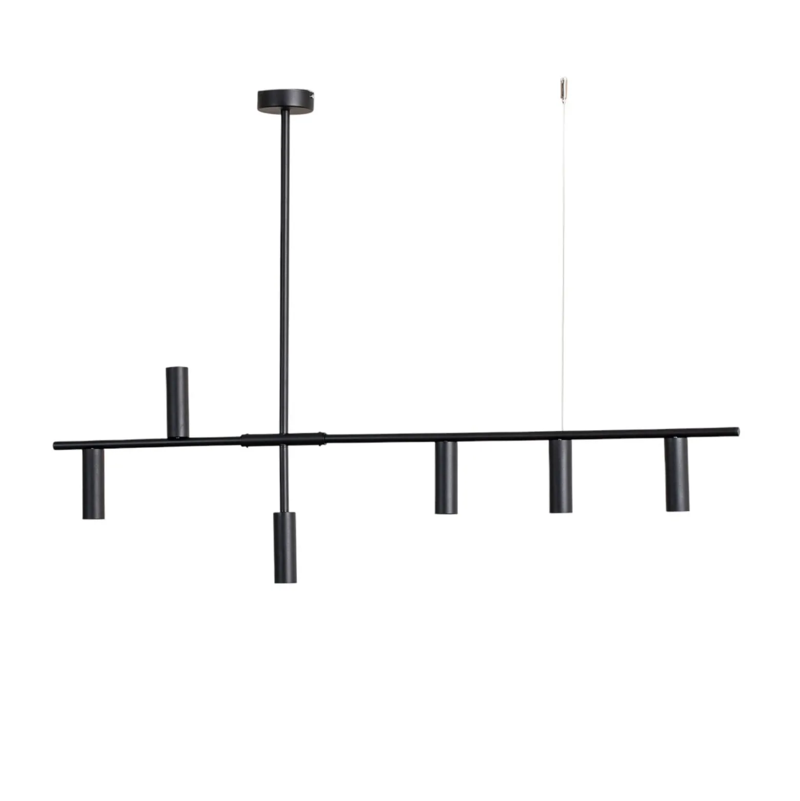 Trevo 6 All Black -riippuvalaisin, metalli, musta, GU10