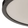 Tuco-LED-kattovalaisin, musta, Ø 25 cm