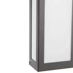 Tunnistin-LED-ulkoseinävalo Aqua Rain, antrasiitti
