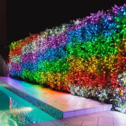 Twinkly RGB keijuvalot, musta, 250 valoa 20m