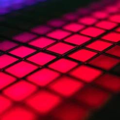 Twinkly RGB-neliöt musta 1-osainen aloitussarja USB-C