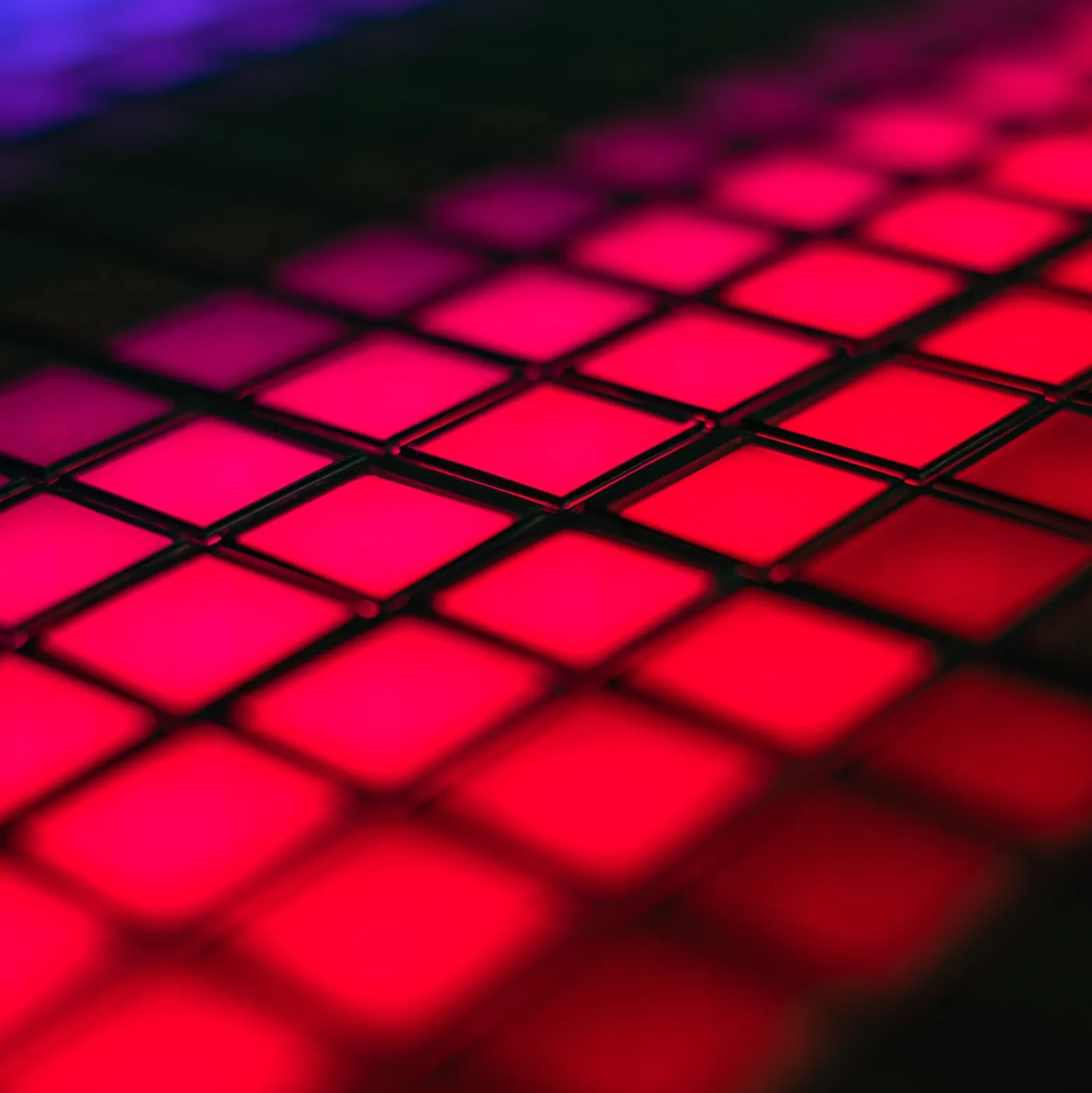 Twinkly RGB-neliöt musta 1-osainen aloitussarja USB-C