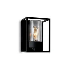 Ulkoseinälamppu Cubic³ 3366 musta/kirkas
