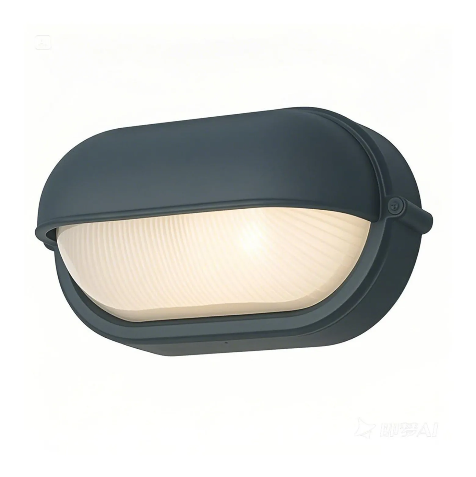Ulkoseinävalaisin 400180, alumiini/lasi, pituus 21 cm, IP54