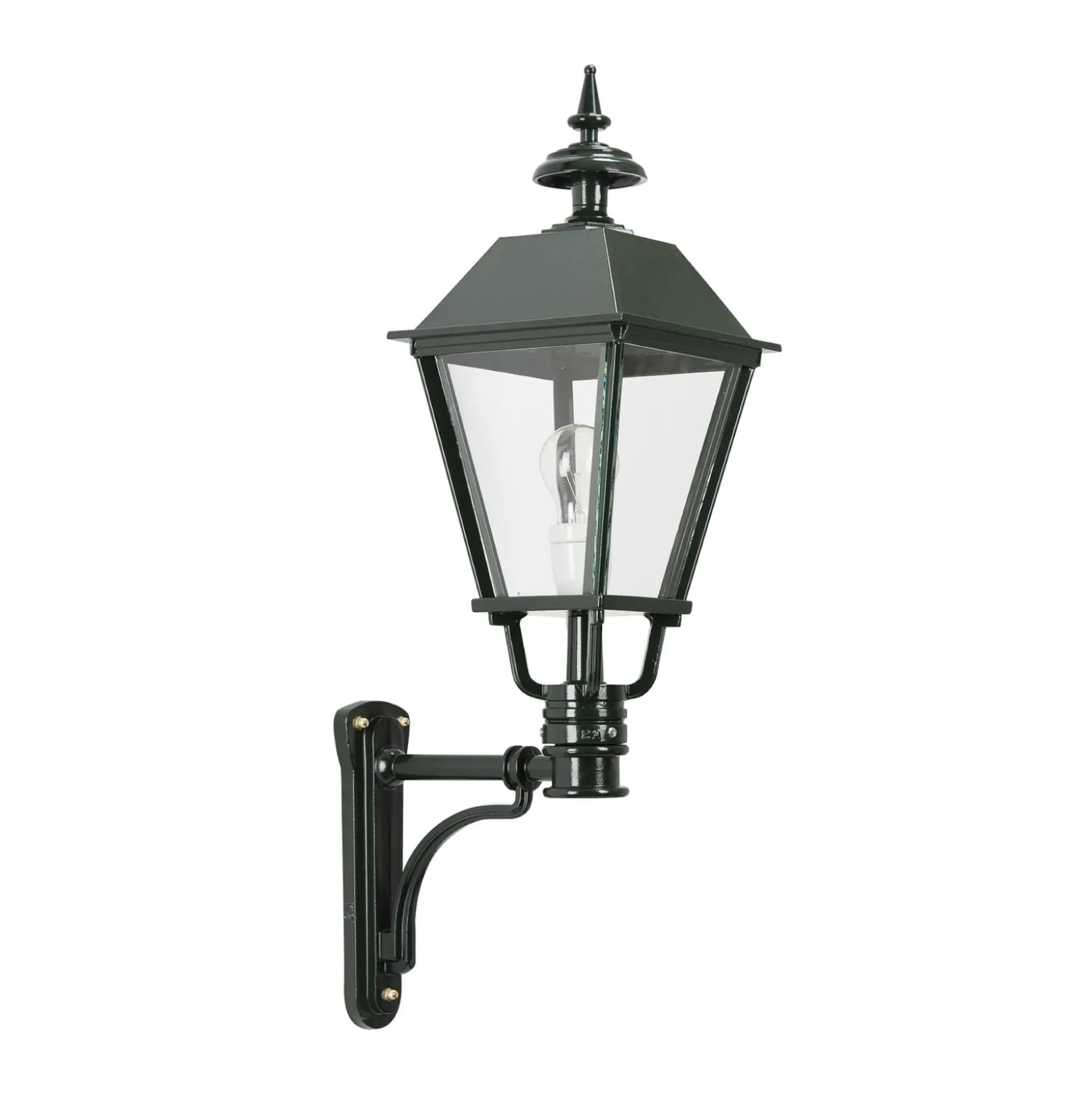 Ulkoseinävalaisin Bergen, vihreä, korkeus 80 cm, metalli, IP44