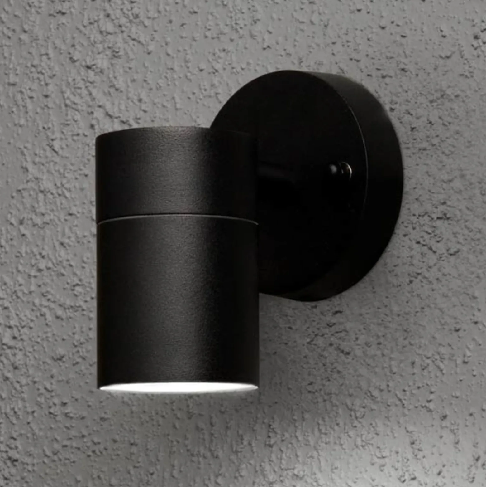 Ulkoseinävalaisin Modena 1-lamp., musta