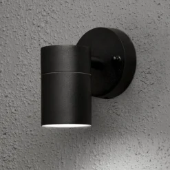 Ulkoseinävalaisin Modena 1-lamp., musta