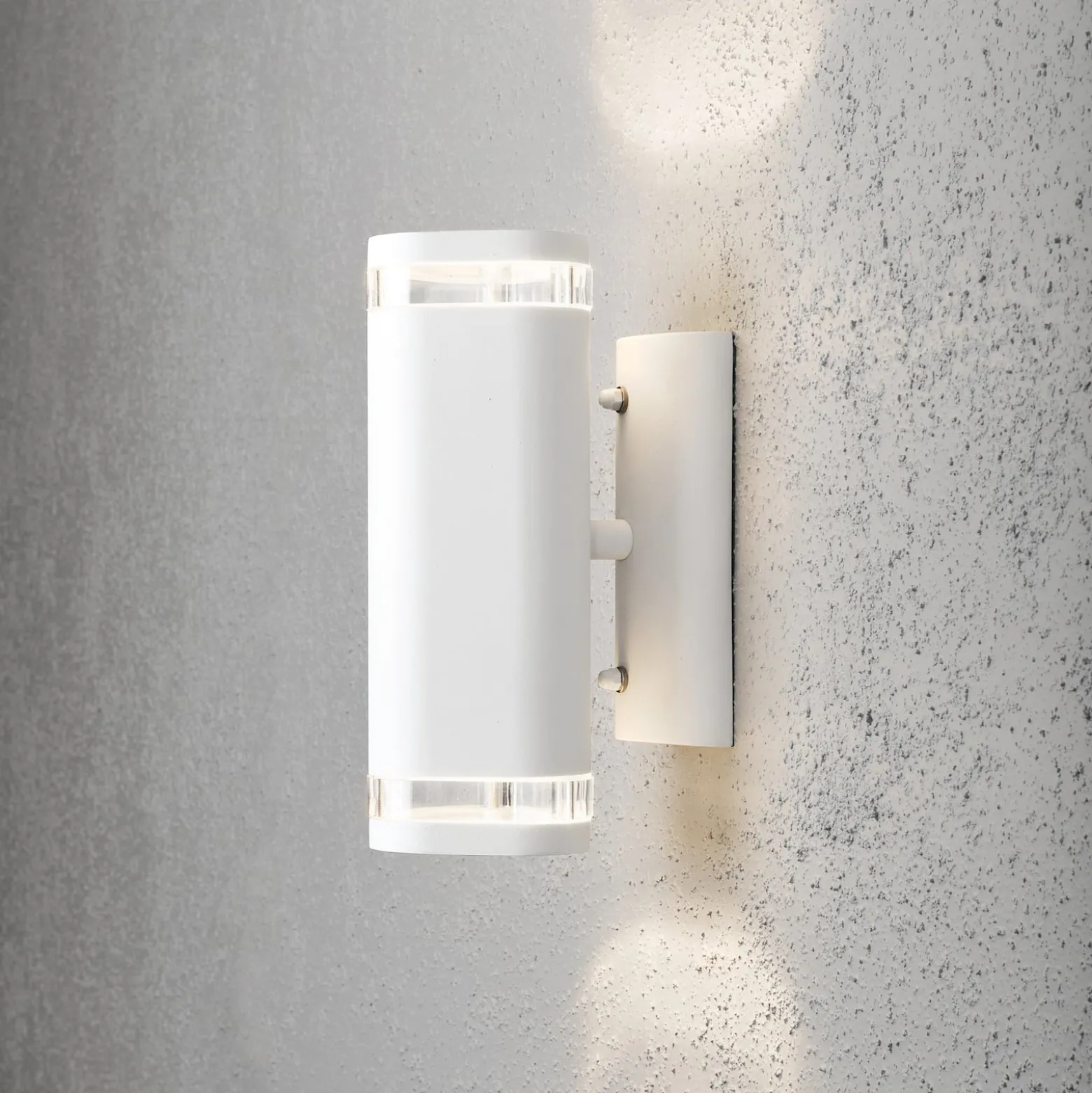Ulkoseinävalaisin Modena 2-lamp., valkoinen