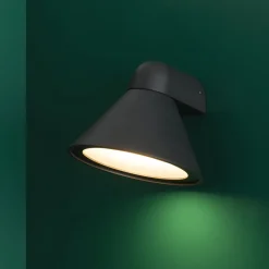 Ulkoseinävalaisin Pals, IP65, tummanharmaa