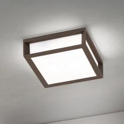 Ulkovalaisin Henry, corten, alumiinipainevalettu, E27, IP44