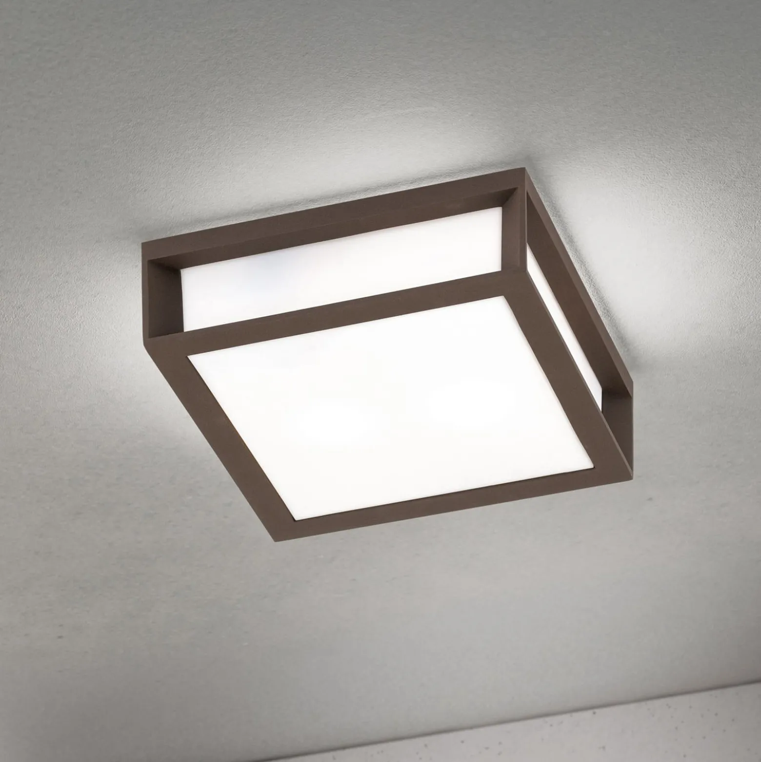 Ulkovalaisin Henry, corten, alumiinipainevalettu, E27, IP44