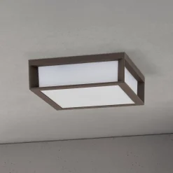 Ulkovalaisin Henry, corten, alumiinipainevalettu, E27, IP44