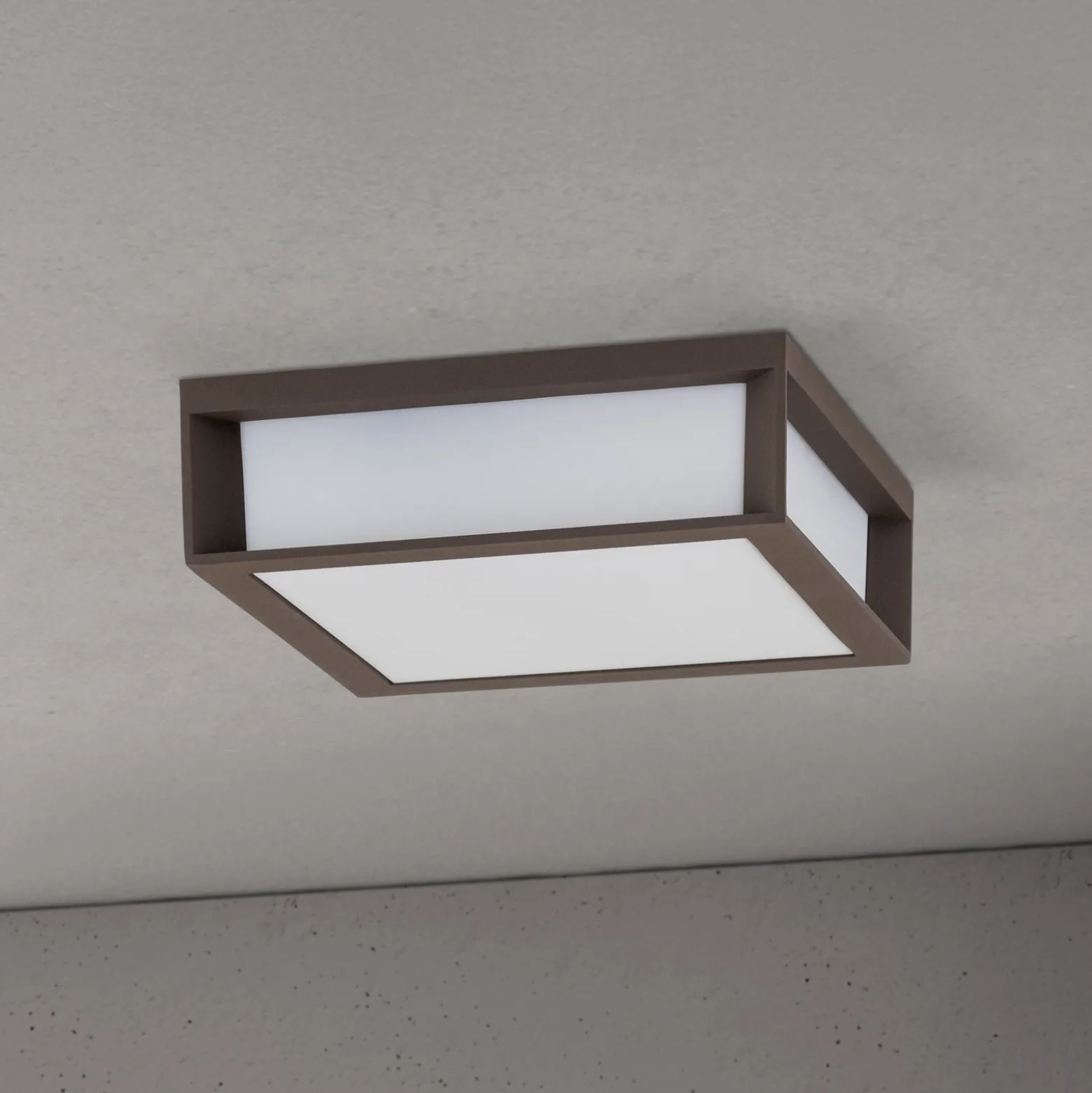 Ulkovalaisin Henry, corten, alumiinipainevalettu, E27, IP44