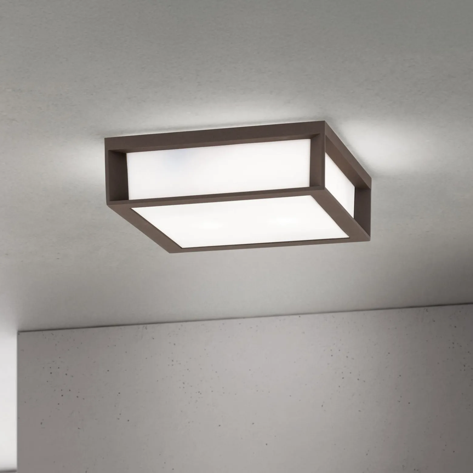 Ulkovalaisin Henry, corten, alumiinipainevalettu, E27, IP44