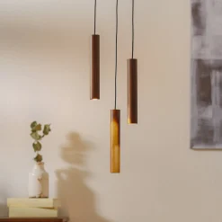 UMAGE Chimes Cluster 3 riippuvalaisin, tumma tammi